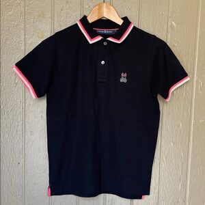 Psycho Bunny kids ridge pique Polo size 14/16 (L)